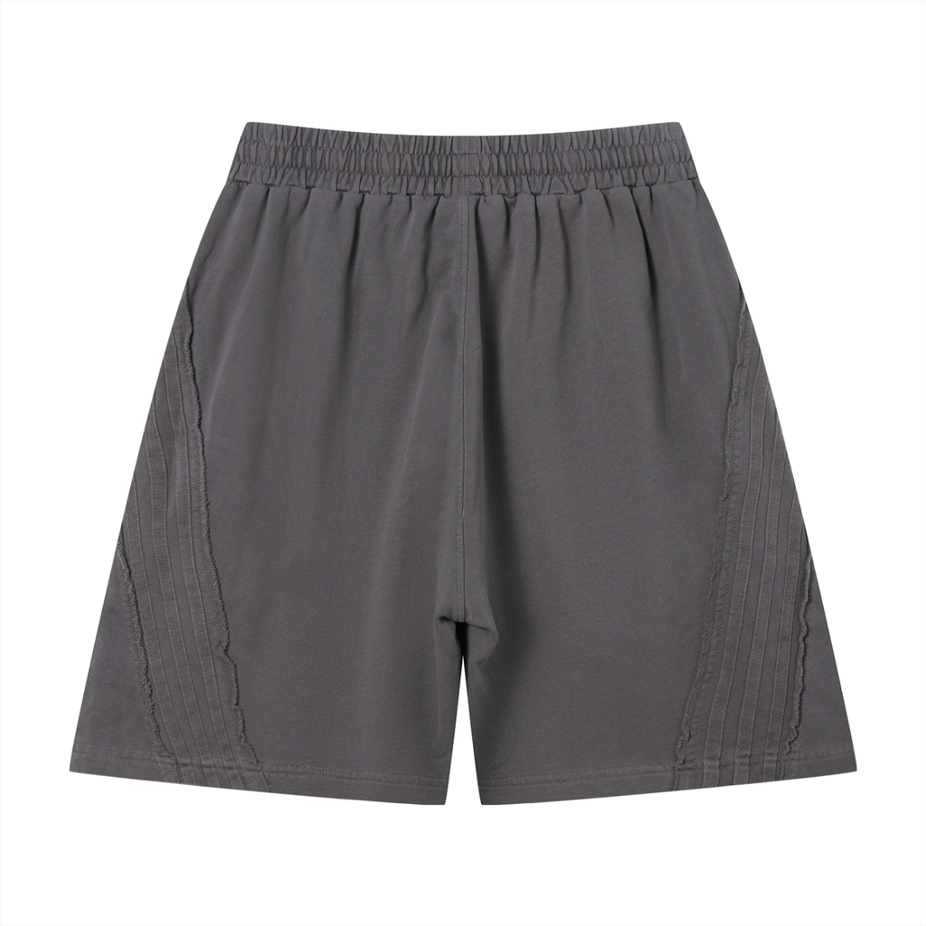 SC.01 Unisex Vintage Wash Raw Edge Shorts