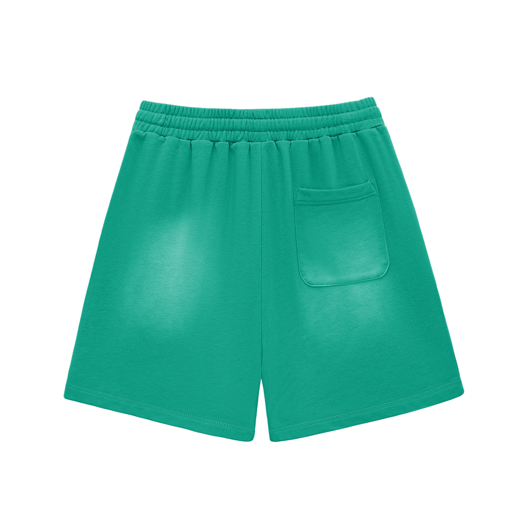 SC.01 Sun Fade Raw Edge Cotton Shorts