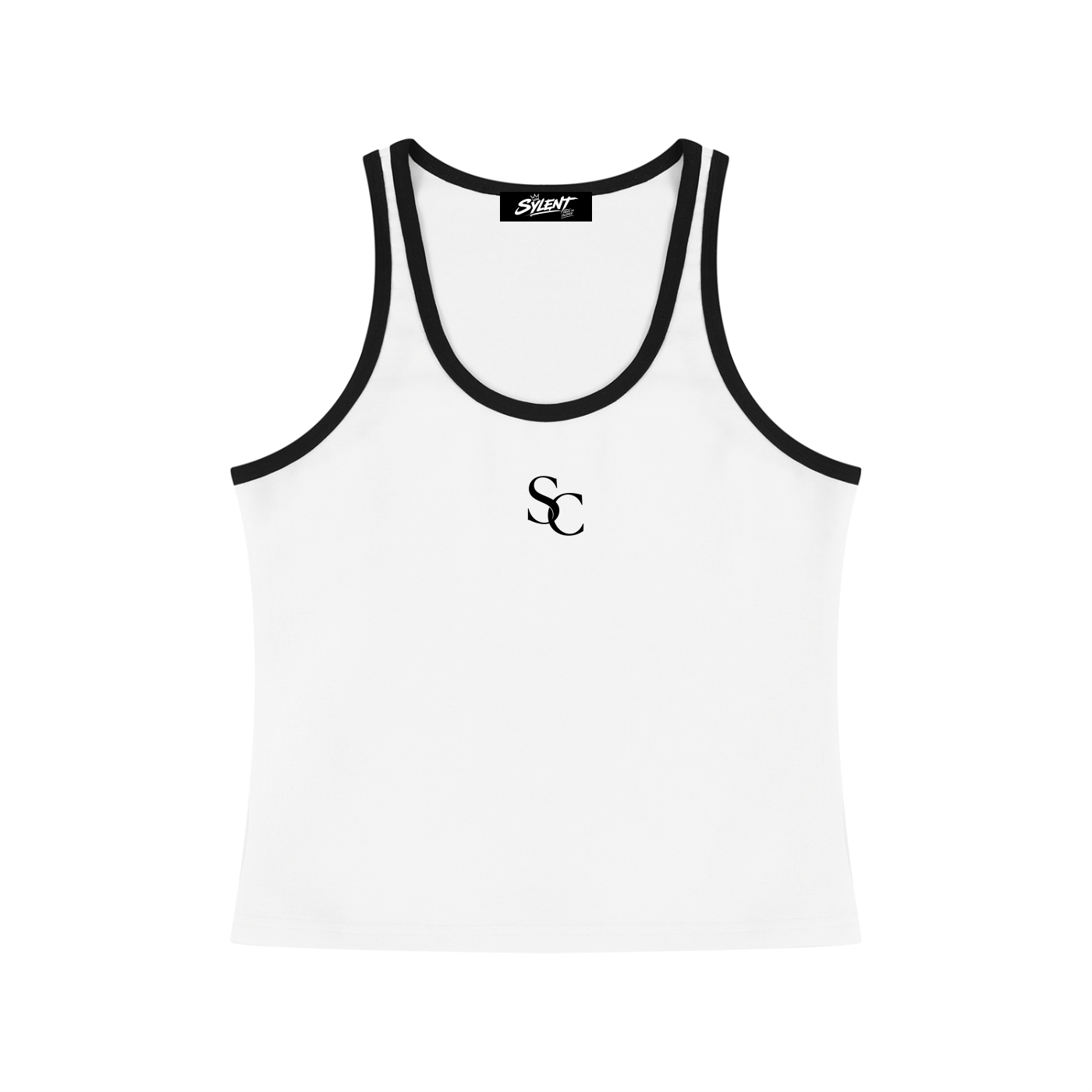 SC.01 Women's Color Block Cropped Tank Top
