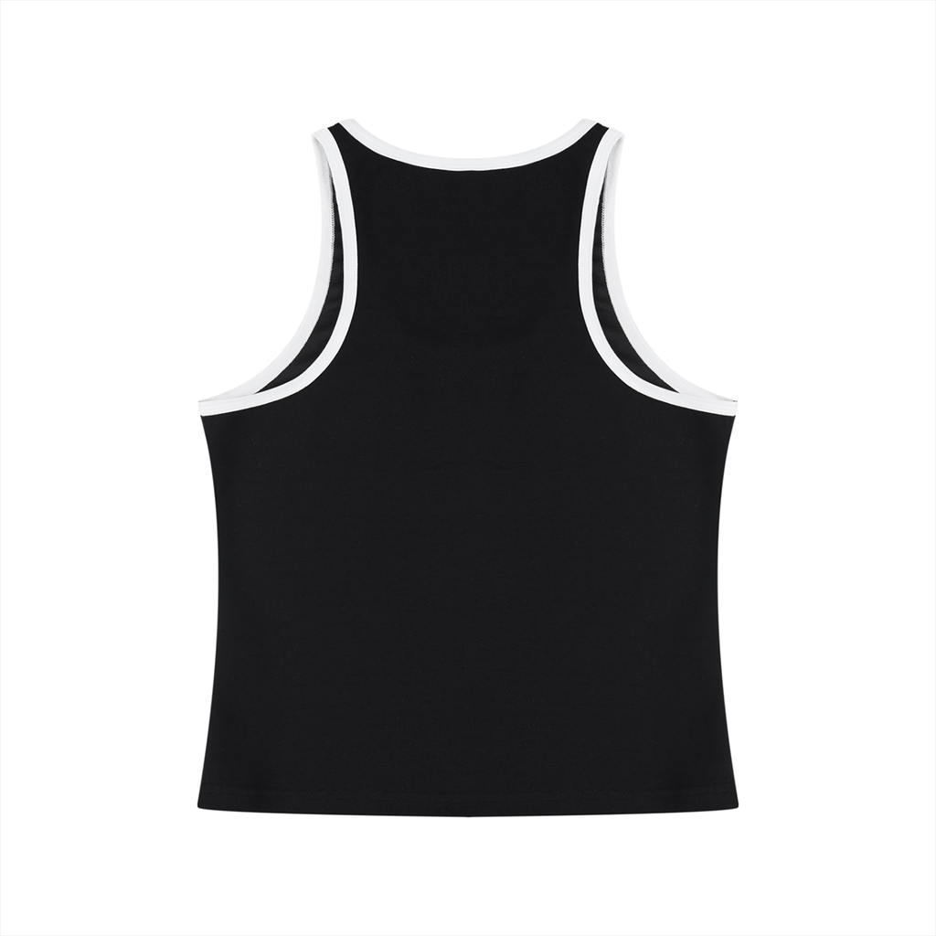 SC.01 Women's Color Block Cropped Tank Top