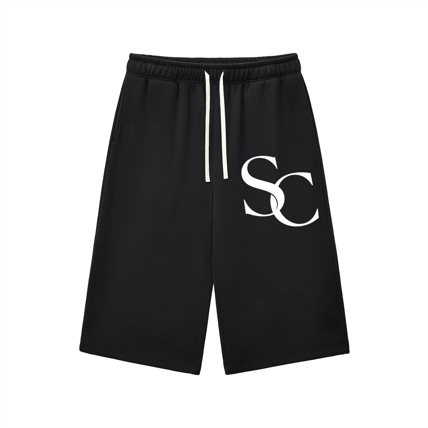 SC.01 Relaxed Drawstring Three-quarter Sweatpants