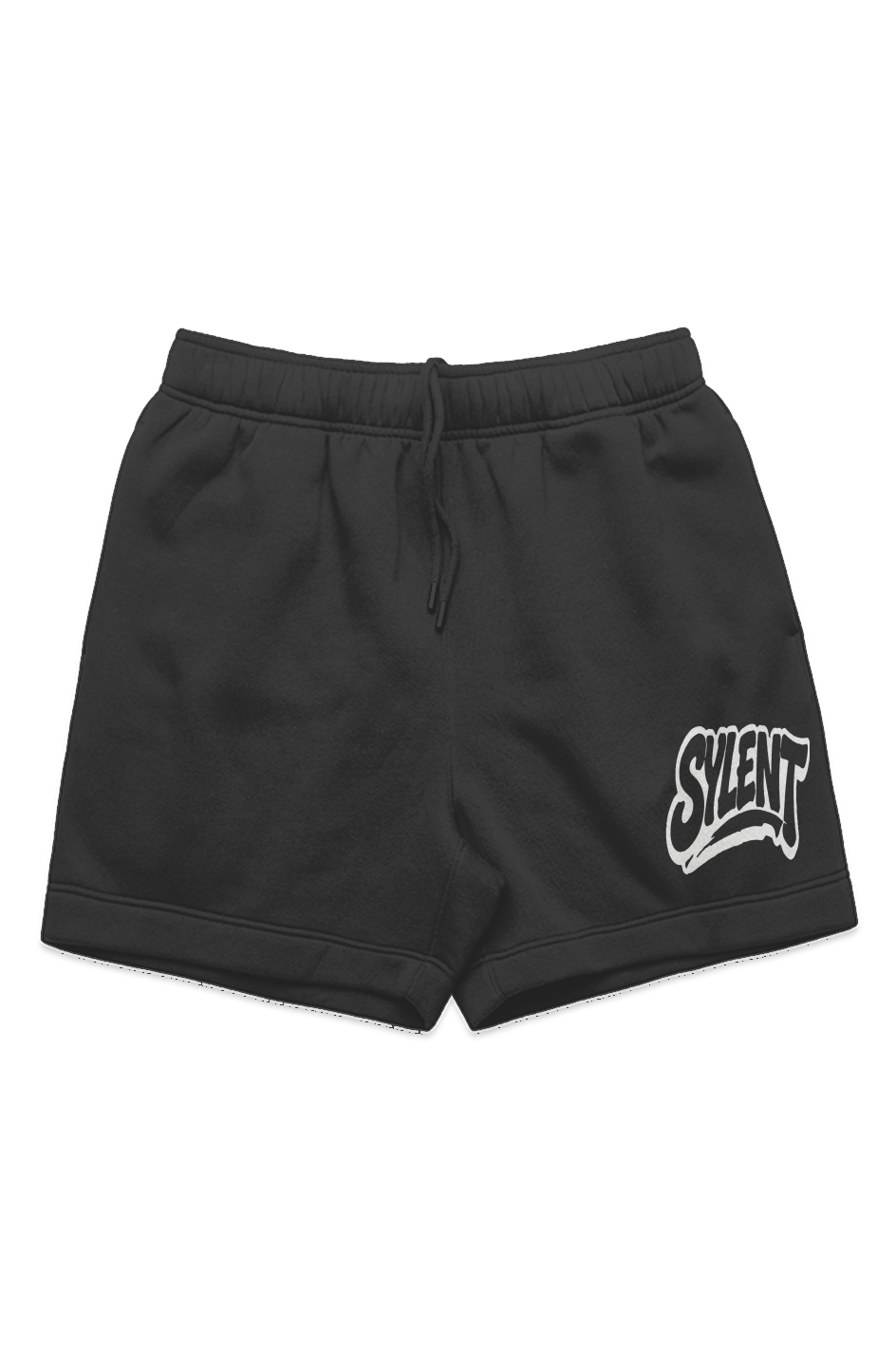 SYLENT: NO SIGNAL Embroided MENS RELAX TRACK SHORTS