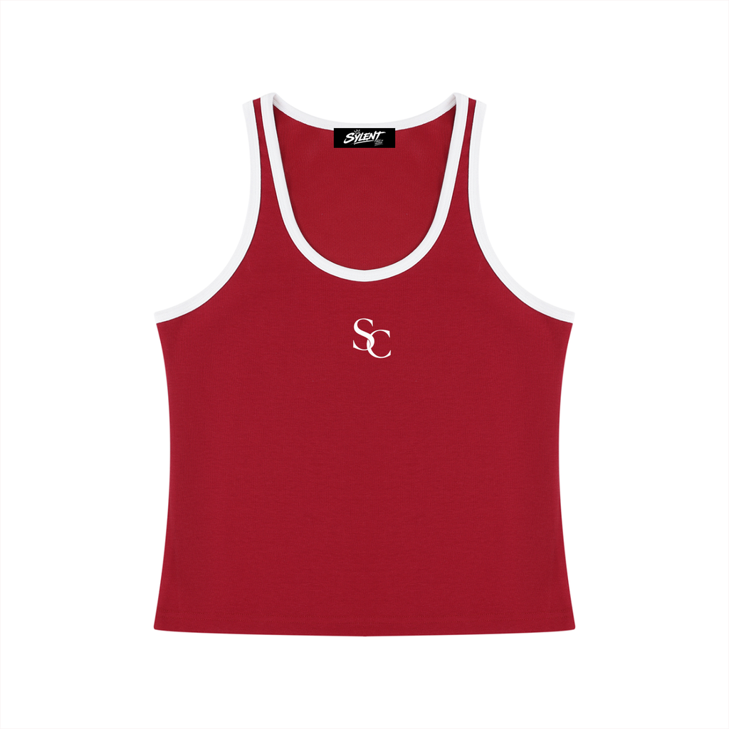 SC.01 Women's Color Block Cropped Tank Top