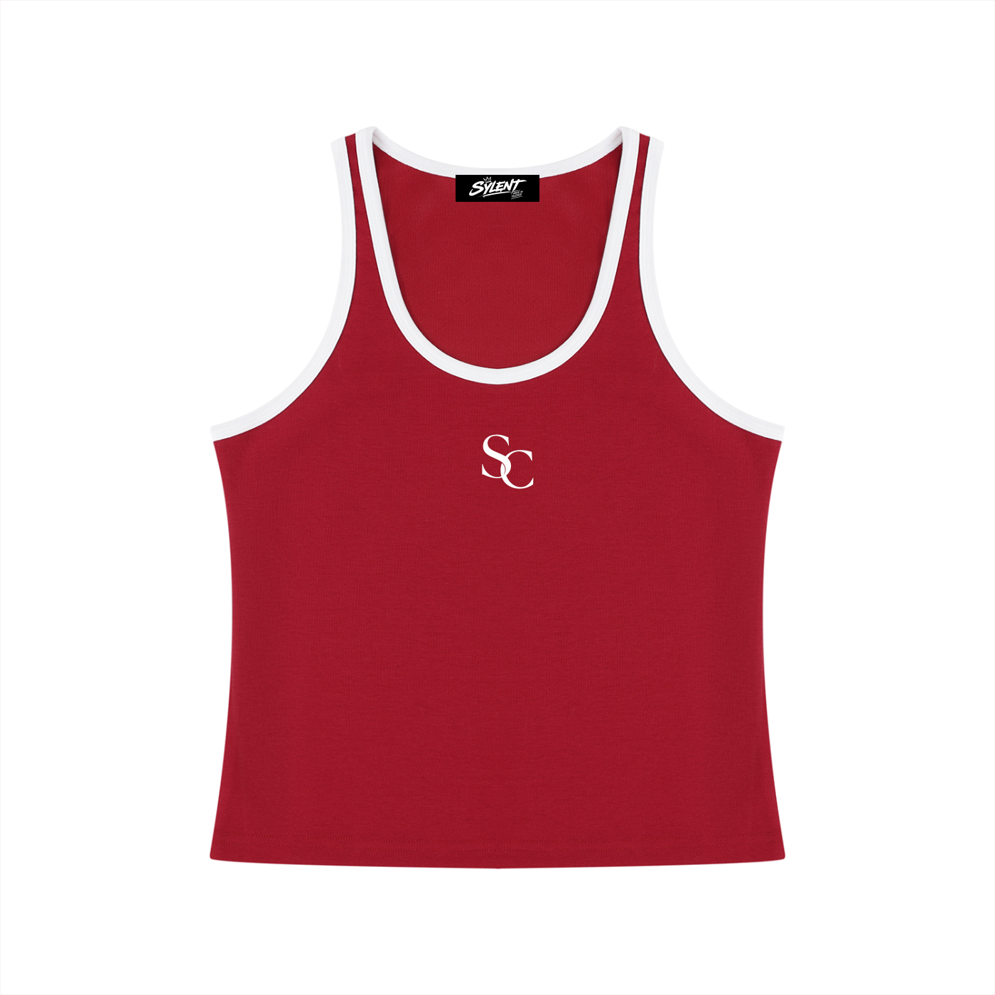 SC.01 Women's Color Block Cropped Tank Top