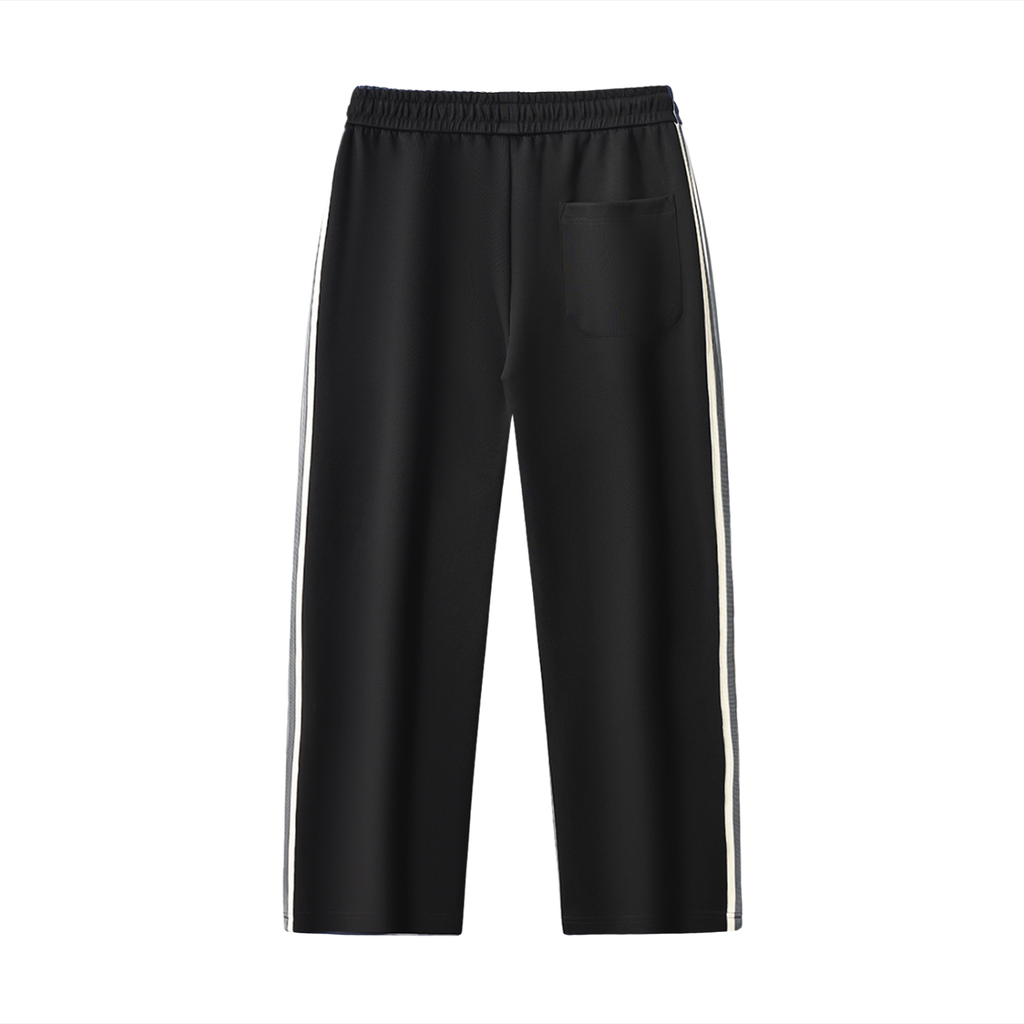 SC.01 Contrast Side-Stripe Straight-Leg  Pants