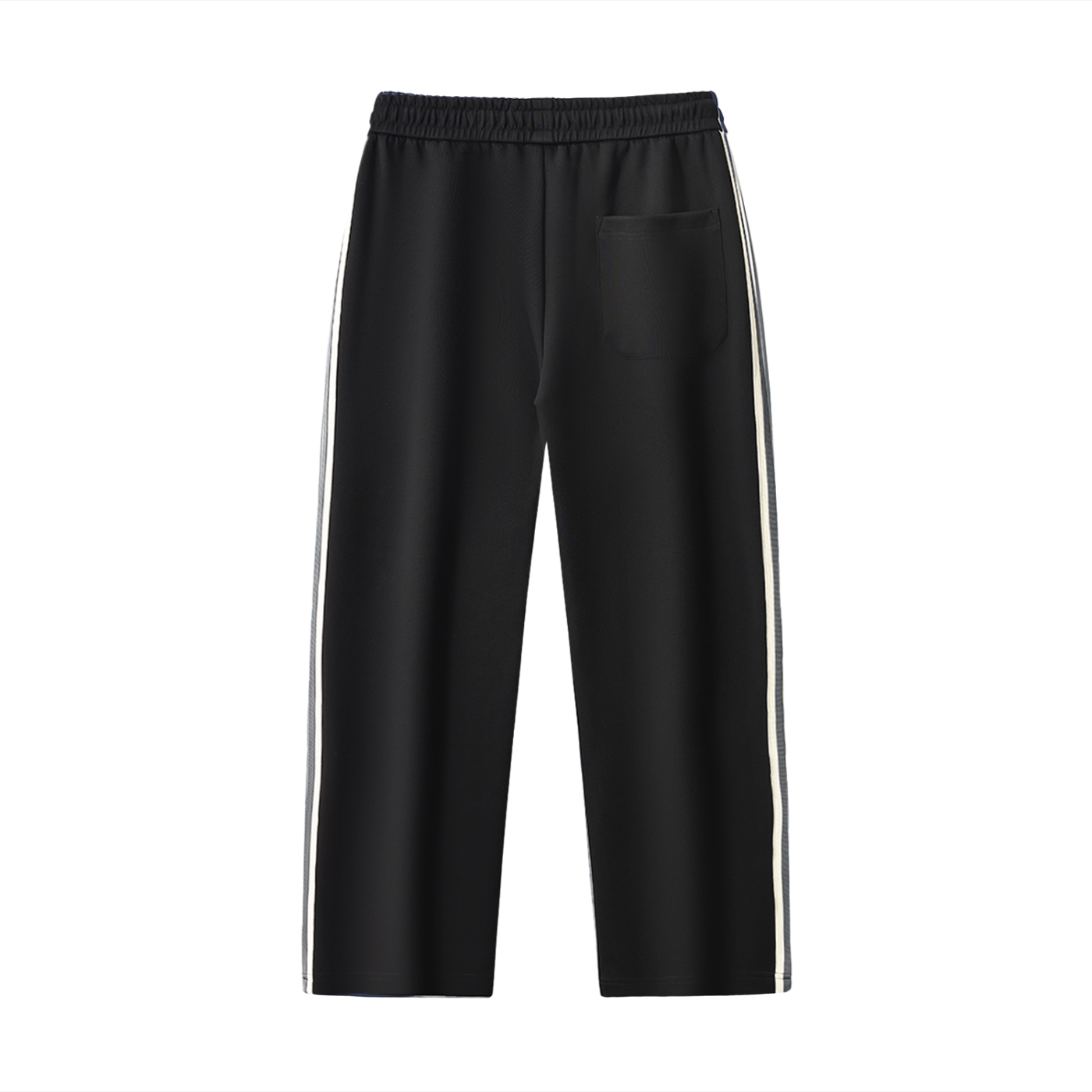 SC.01 Contrast Side-Stripe Straight-Leg  Pants