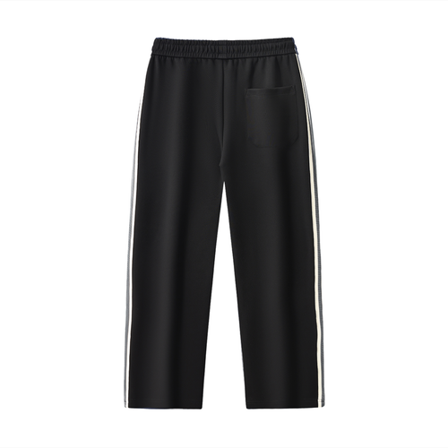 SC.01 Contrast Side-Stripe Straight-Leg  Pants