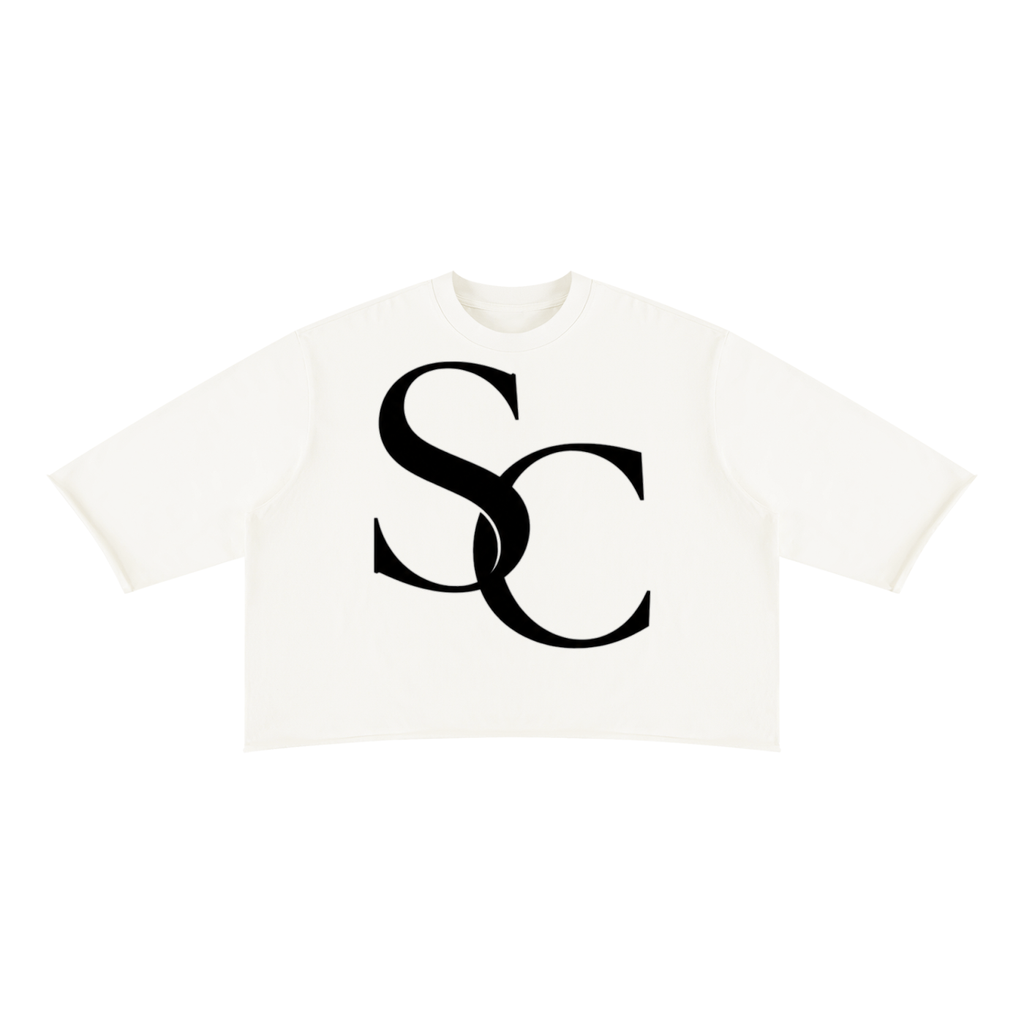 SC.01 Unisex Mineral Wash Raw Hem Boxy T-Shirt