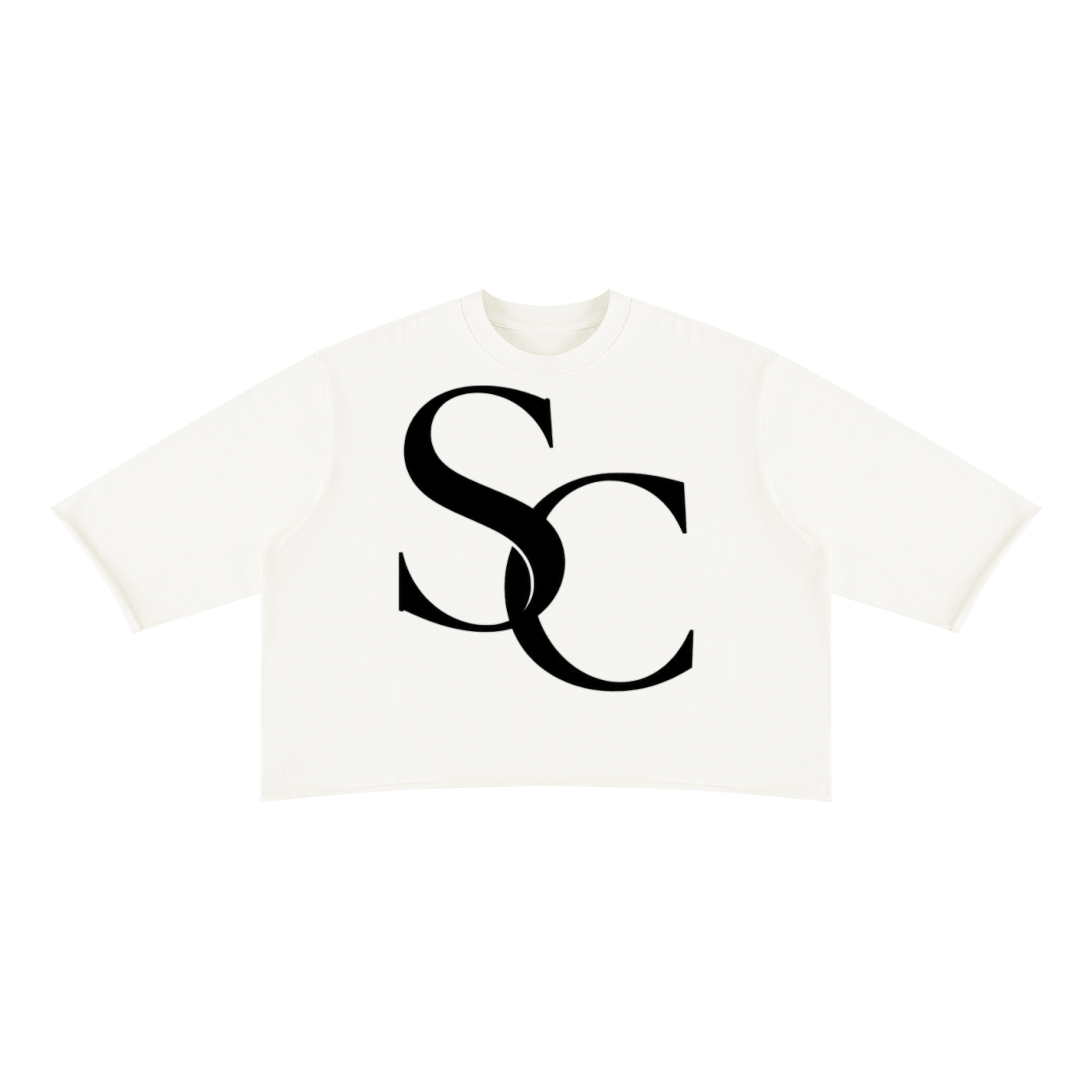 SC.01 Unisex Mineral Wash Raw Hem Boxy T-Shirt