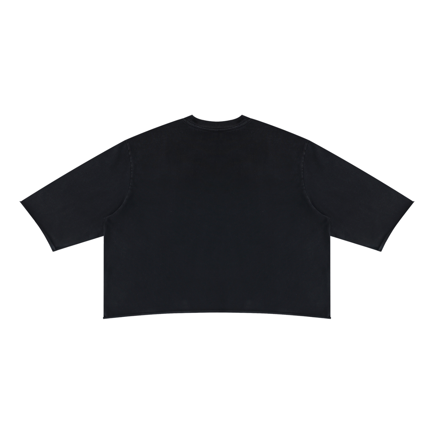 SC.01 Unisex Mineral Wash Raw Hem Boxy T-Shirt