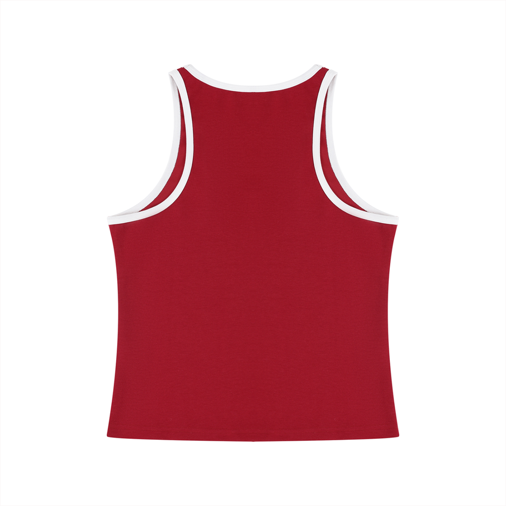 SC.01 Women's Color Block Cropped Tank Top