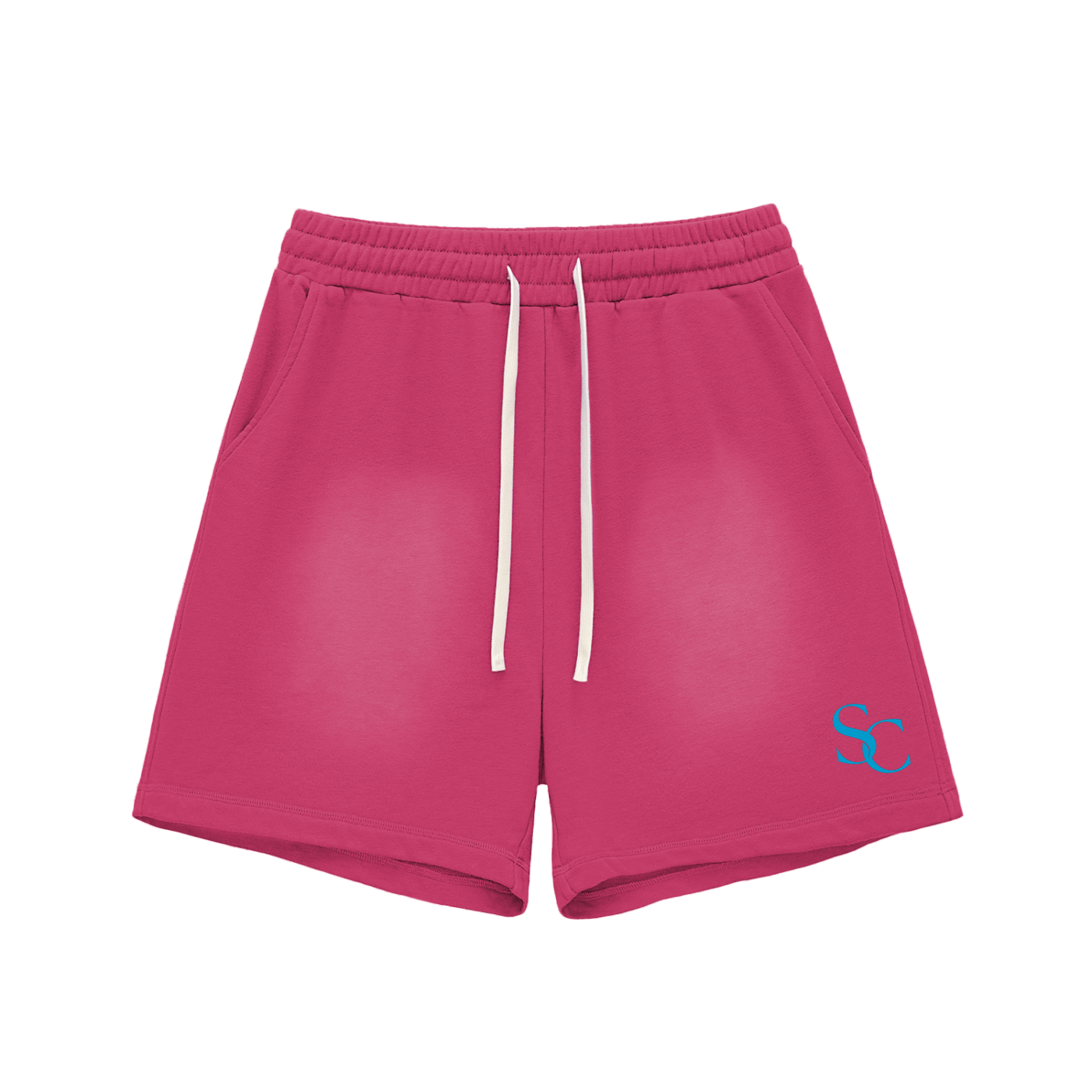 SC.01 Sun Fade Raw Edge Cotton Shorts