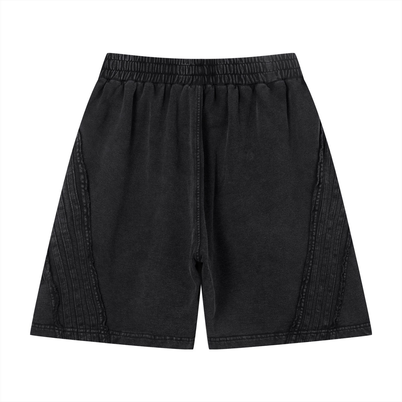 SC.01 Unisex Vintage Wash Raw Edge Shorts