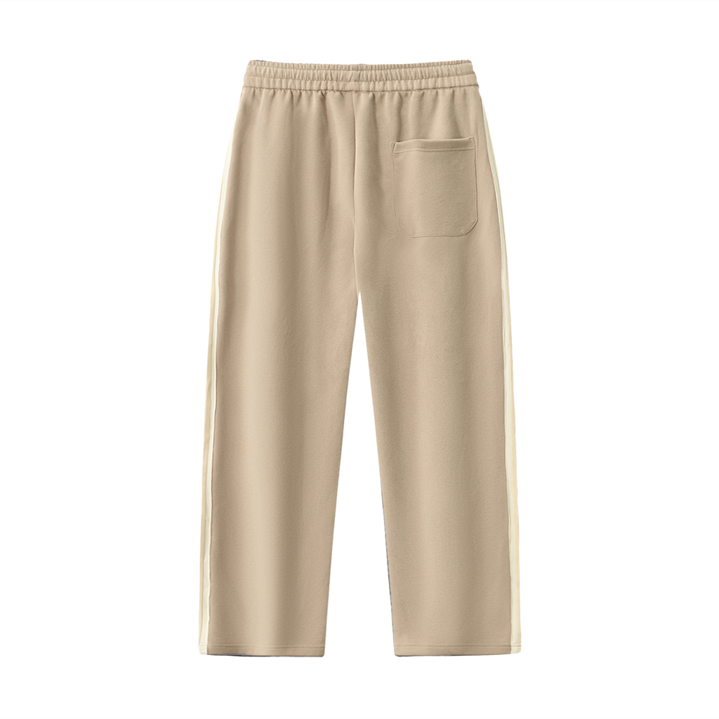 SC.01 Contrast Side-Stripe Straight-Leg  Pants