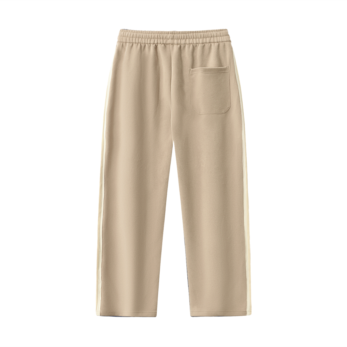 SC.01 Contrast Side-Stripe Straight-Leg  Pants