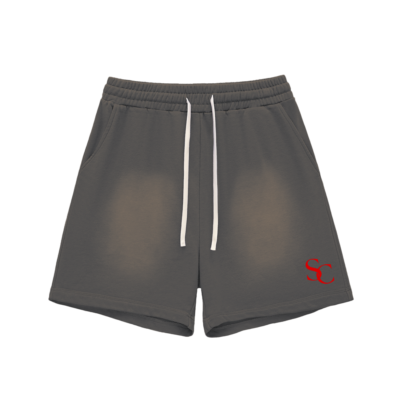 SC.01 Sun Fade Raw Edge Cotton Shorts