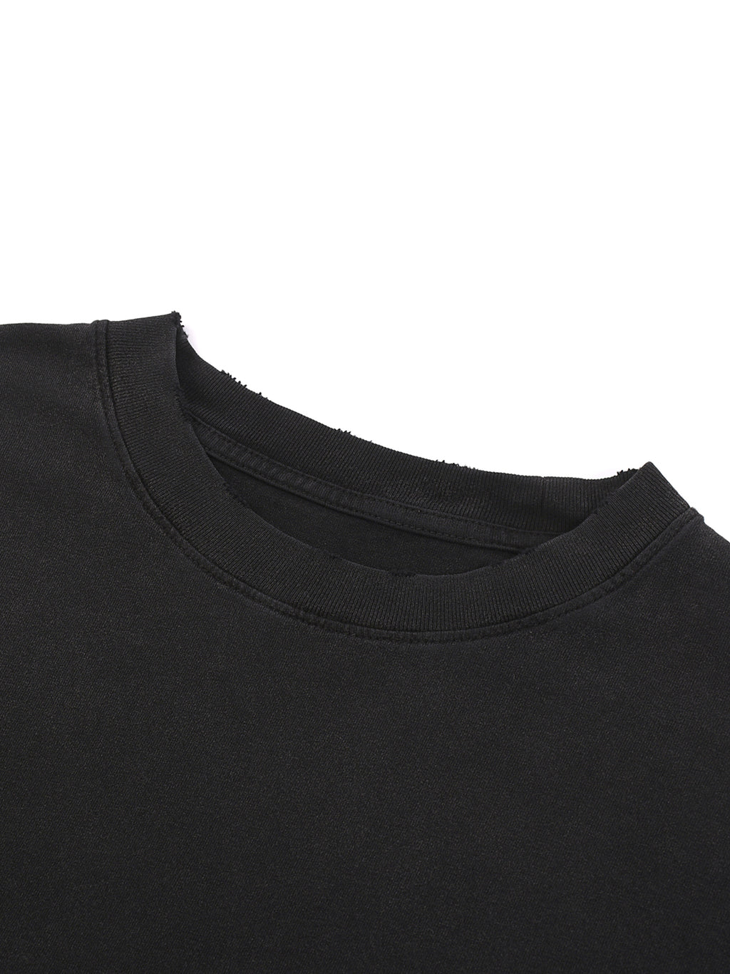 SYLENT: NO SIGNAL Snow Washed Raw-Hem Tee