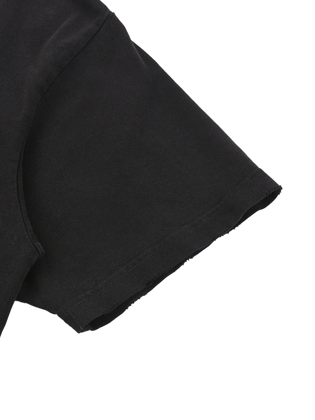 SYLENT: NO SIGNAL Snow Washed Raw-Hem Tee