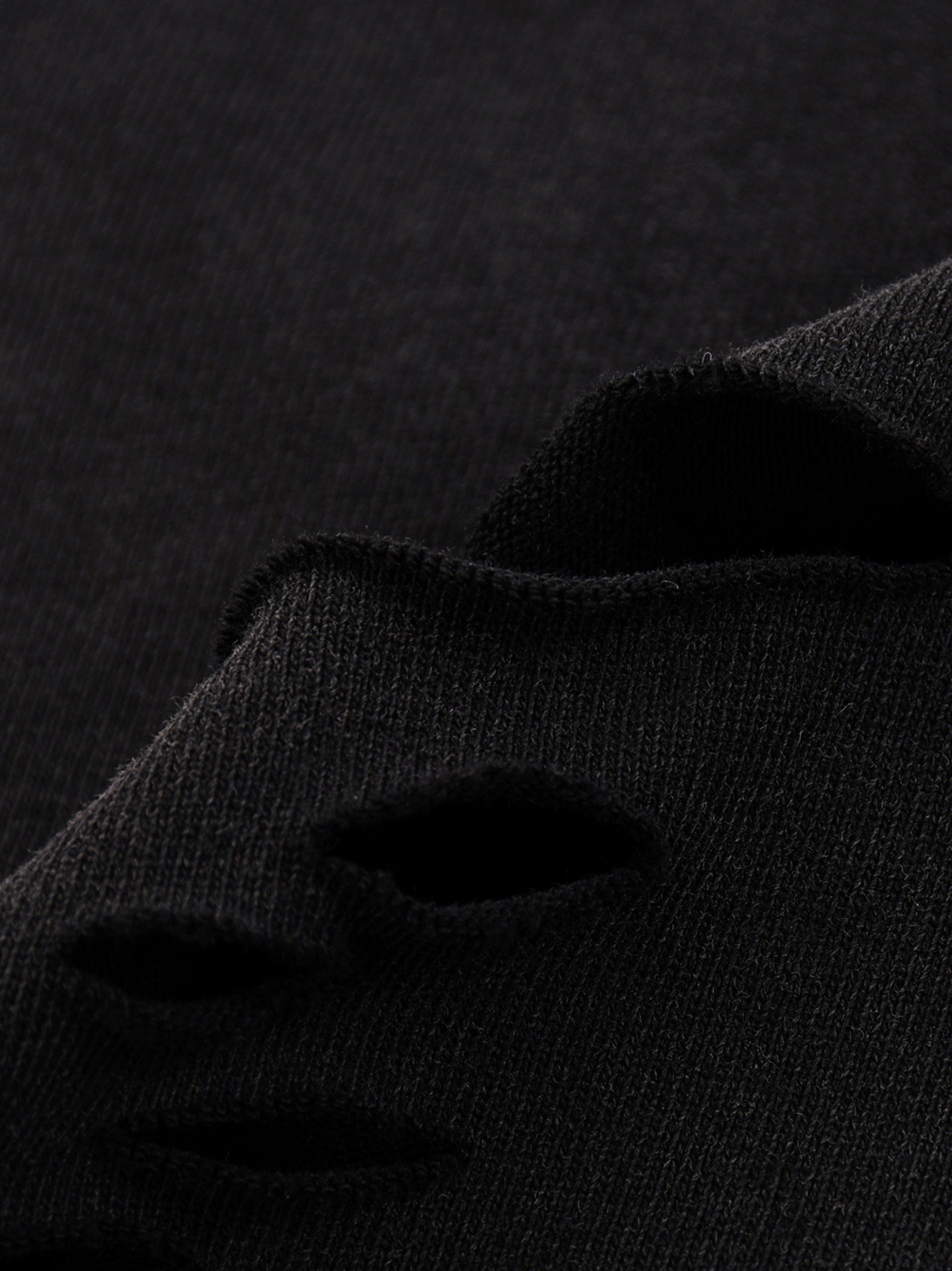 SYLENT: NO SIGNAL Snow Washed Raw-Hem Tee