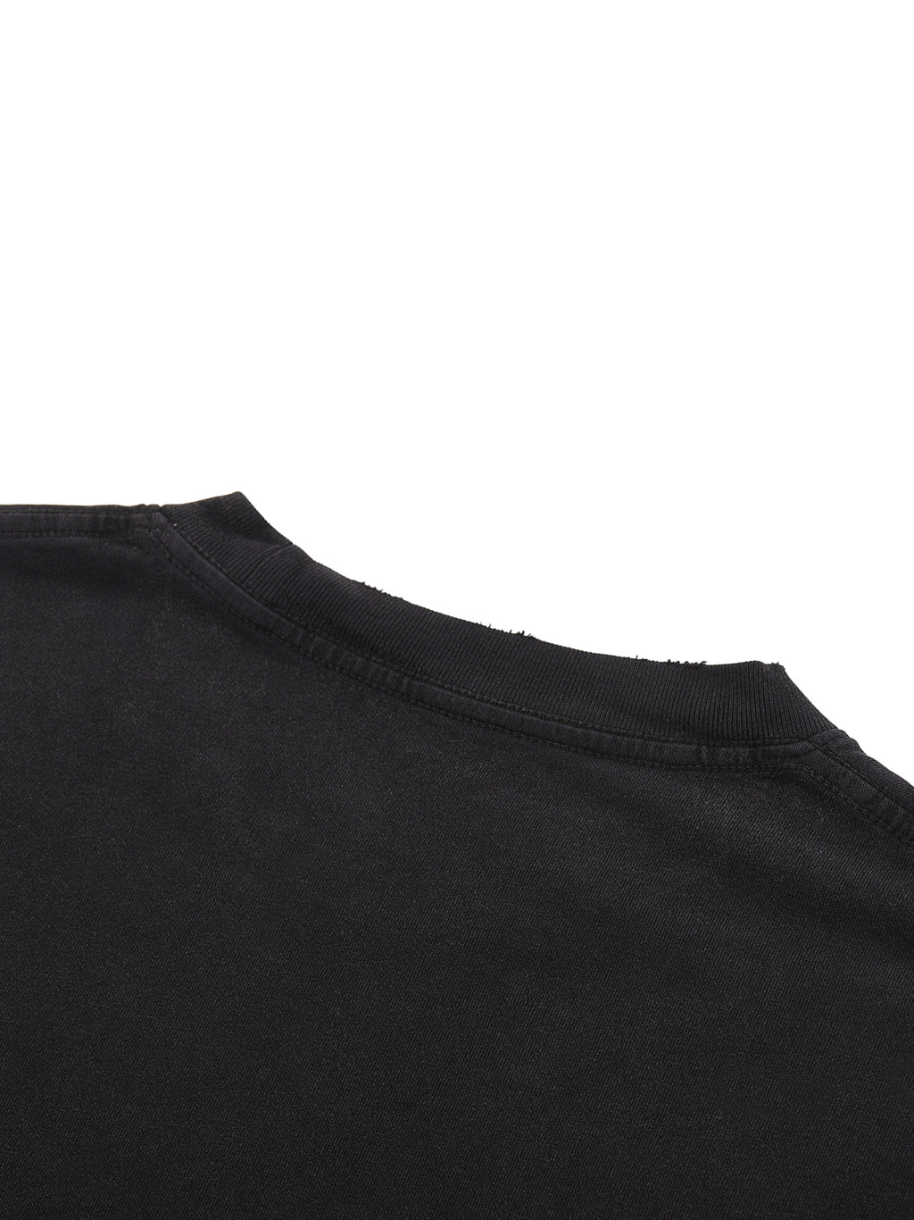 SYLENT: NO SIGNAL Snow Washed Raw-Hem Tee